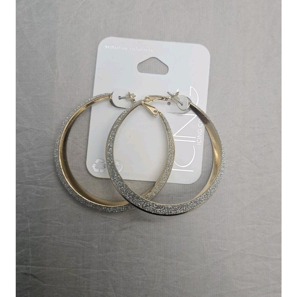 Icing Earrings Hoops